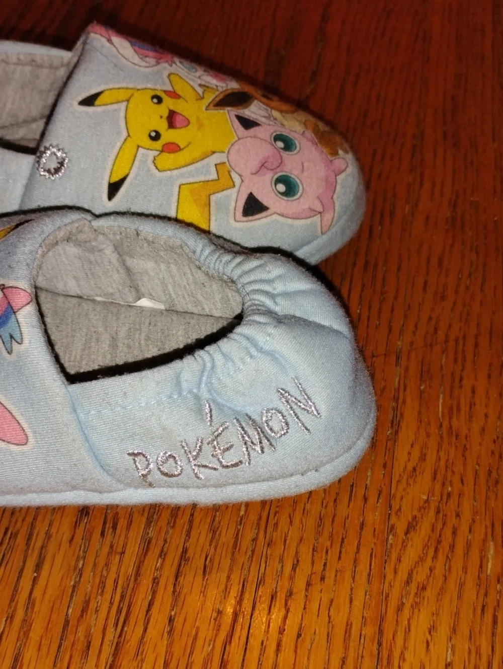 Pokemon Slippers Size 13 Kids